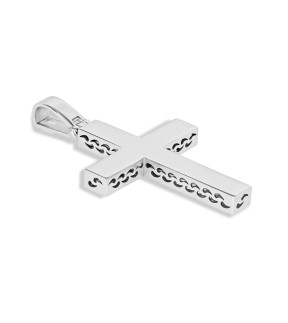 VITOPOULOS Cross White Gold 14Ct