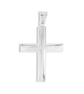 VITOPOULOS Cross White Gold 14Ct