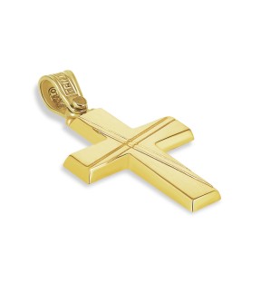 VITOPOULOS Cross Yellow Gold 14Ct