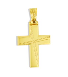VITOPOULOS Cross Yellow Gold 14Ct
