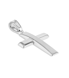 VITOPOULOS Cross White Gold 9Ct
