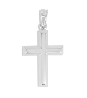 VITOPOULOS Cross White Gold 9Ct