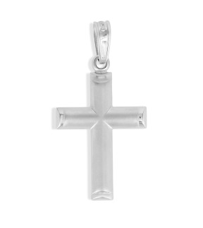 VITOPOULOS Cross White Gold 9Ct