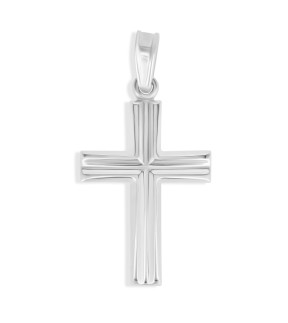 VITOPOULOS Cross White Gold 9Ct