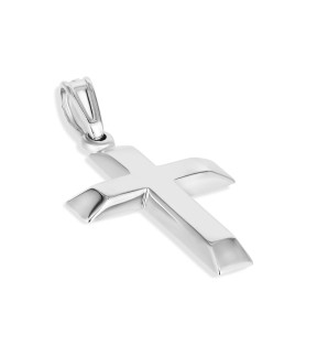 VITOPOULOS Cross White Gold 9Ct