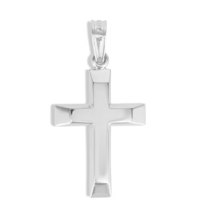 VITOPOULOS Cross White Gold 9Ct