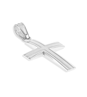 VITOPOULOS Cross White Gold 9Ct