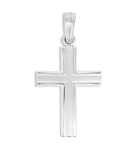VITOPOULOS Cross White Gold 9Ct