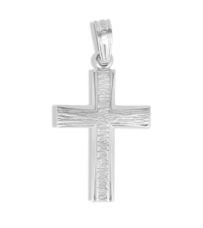 VITOPOULOS Cross White Gold 9Ct