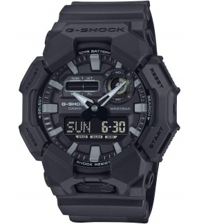 Ρολόι CASIO G-Shock Με Μαύρο Καουτσούκ Λουράκι GA-010-1A1ER