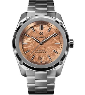 FORMEX Essence 39 'Space Gold' Automatic Silver Stainless Steel Bracelet 0333.9.6695.100