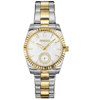 GREGIO Bella Yellow Gold-Silver Stainless Steel Bracelet GR580040