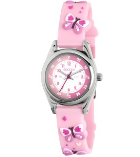 TIKKERS Pink Silicone Strap Gift Set ATK1111-PAD