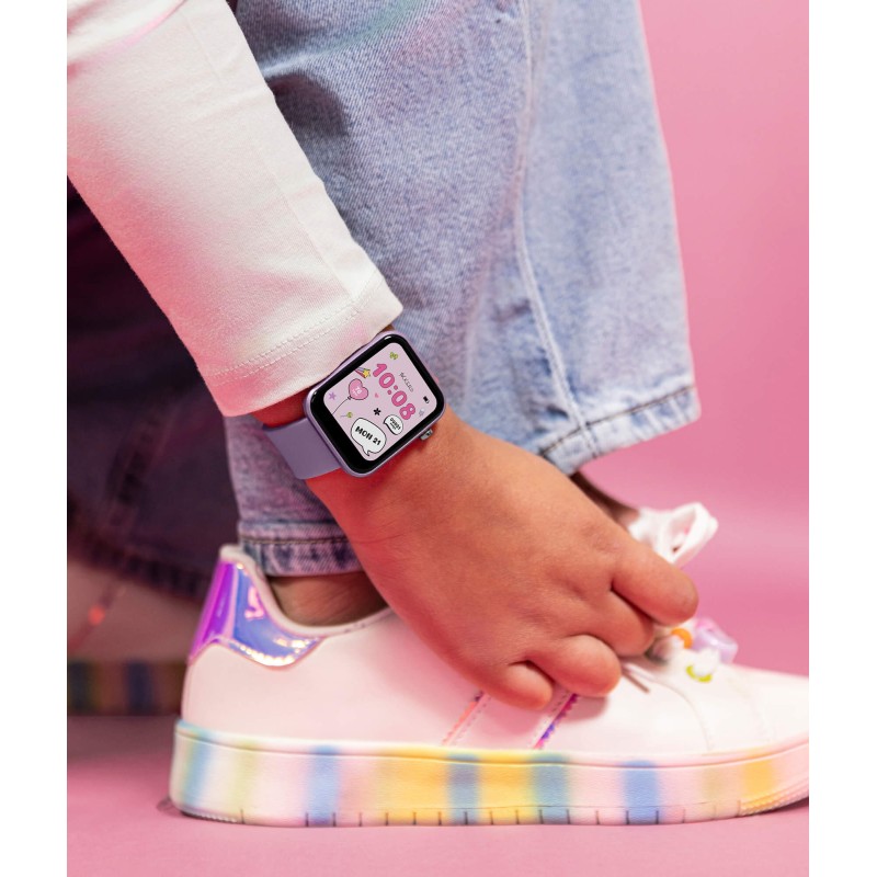 TIKKERS Smartwatch BoxSet Purple Silicone Strap TKS13-0029-SET TIKKERS Smartwatch BoxSet Purple Silicone Strap TKS13-0029-SET