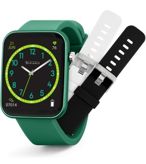 Ρολόι TIKKERS Smartwatch BoxSet Με Πράσινο Λουράκι Σιλικόνης TKS13-0030-SET