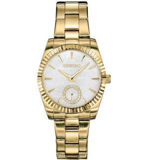 GREGIO Bella Yellow Gold Stainless Steel Bracelet GR580020
