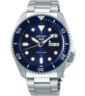 SEIKO 5 Sports Automatic Silver Stainless Steel Bracelet SRPD51K1J