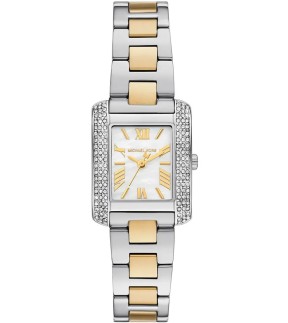 Michael KORS Emery Yellow Gold-Silver Stainless Steel Bracelet MK4882