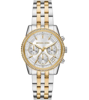 MICHAEL KORS Ritz Chronograph Two Tone Bracelet MK7532