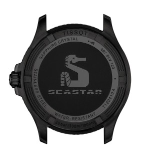 TISSOT Seastar 1000 Black Stainless Steel Bracelet T1204103342100