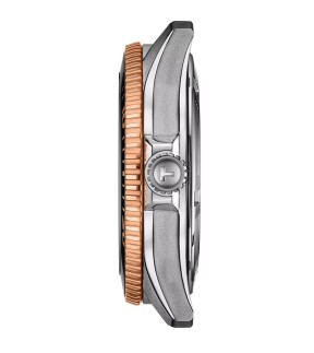 TISSOT Seastar 1000 Powermatic 80 Automatic Two Tone Stainless Steel Bracelet T1208072205101