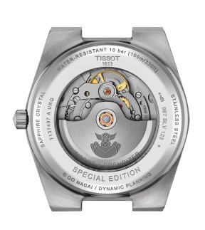 TISSOT PRX Powematic 80 UFO Robot Grendizer Silver Stainless Steel Bracelet T1374071104102