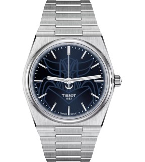 TISSOT PRX Powematic 80 UFO Robot Grendizer Silver Stainless Steel Bracelet T1374071104102