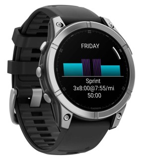 GARMIN fēnix® E Black Silicone Strap GA-010-03025-00