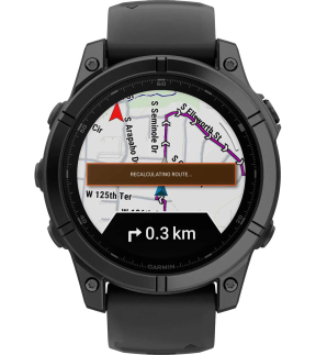 GARMIN fēnix® E 47mm Black Silicone Strap GA-010-03025-01