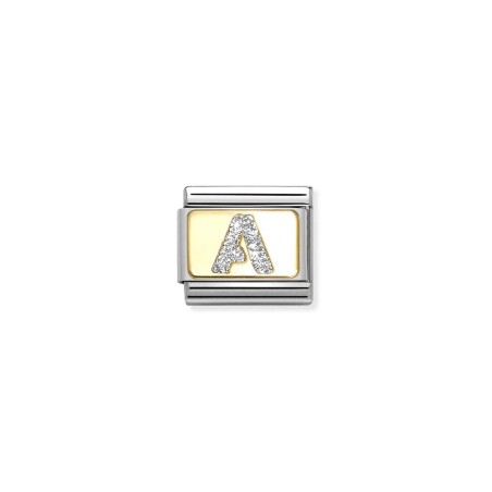 Nomination Classic Link Ατσάλι Ασημί Με Κίτρινο Χρυσό 18Κ 030291/01