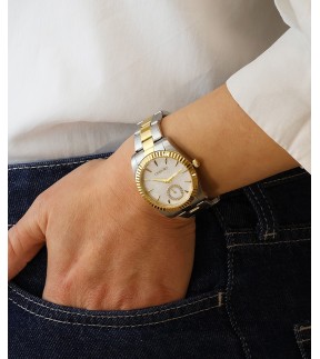 GREGIO Bella Yellow Gold-Silver Stainless Steel Bracelet GR580040