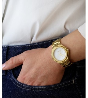 GREGIO Adelina Yellow Gold Stainless Steel Bracelet GR590020