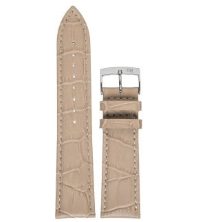 Λουράκι MORELLATO Bolle Μπεζ Δερμάτινο 20mm A01X2269480027CR20
