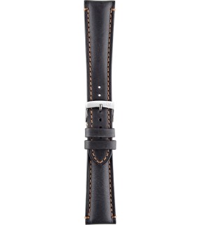 MORELLATO Derain Black Leather Strap 20mm A01X4434B09019CR20