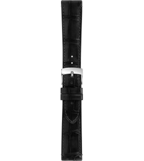 MORELLATO Tiepolo Black Leather Strap 20mm A01X5534D40019CR20