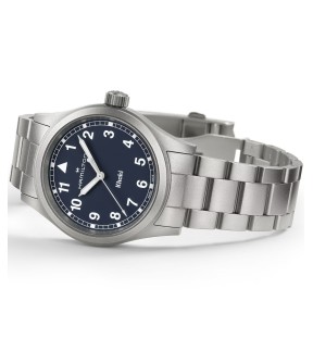 HAMILTON Khaki Field Silver Stainless Steel Bracelet H69401140