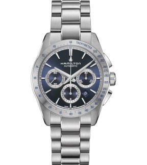Ρολόι HAMILTON Jazzmaster Performer Με Αυτόματο Μηχανισμό Και Ασημί Ατσάλινο Μπρασελέ H36616140
