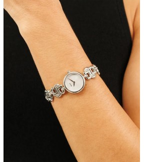 HUGO BOSS Double B Silver Stainless Steel Bracelet 1502793
