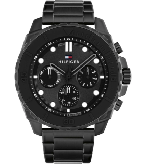 TOMMY HILFIGER Black Stainless Steel Bracelet 1710690