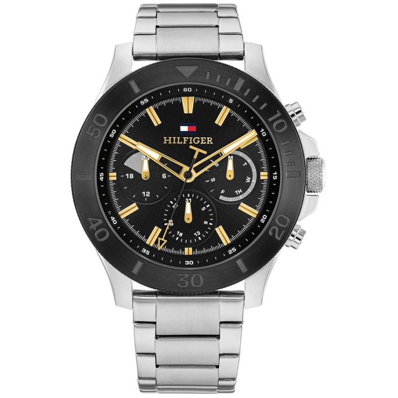 Ρολόι TOMMY HILFIGER Bryan Με Πολλαπλές Ενδείξεις Και Ασημί Ατσάλινο Μπρασελέ 1792114