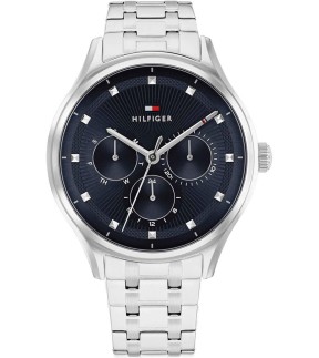 Ρολόι TOMMY HILFIGER Με Ασημί Ατσάλινο Μπρασελέ 1782749
