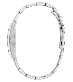 Ρολόι GUESS Bonnie Με Κίτρινο Χρυσό-Ασημί Ατσάλινο Μπρασελέ GW0876L3