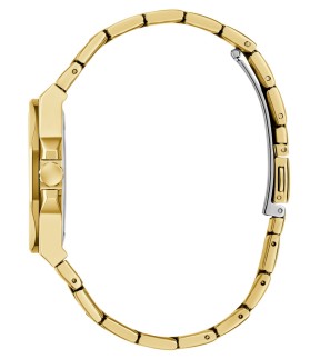 Ρολόι GUESS Empress Με Κίτρινο Χρυσό Ατσάλινο Μπρασελέ GW0873L2