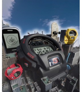 CASIO G-Shock 30th Anniversary Black Rubber Strap DW-6900TR-1ER