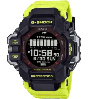 Ρολόι CASIO G-Shock Rangeman Με Κίτρινο Καουτσούκ Λουράκι GPR-H1000RY-1A9ER