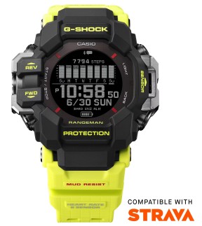 CASIO G-Shock Rangeman Yellow Rubber Strap GPR-H1000RY-1A9ER