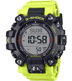 CASIO G-Shock 'Master of G-Land' Mudman Yellow Rubber Strap GW-9500MRY-1A9ER