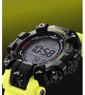 CASIO G-Shock 'Master of G-Land' Mudman Yellow Rubber Strap GW-9500MRY-1A9ER
