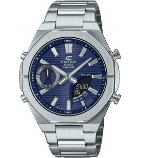 CASIO Edifice Silver Stainless Steel Bracelet ECB-S10D-2AEF