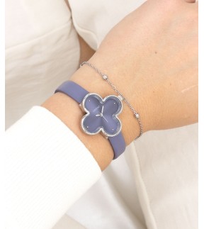 OOZOO Timepieces Blue Leather Strap C11522
